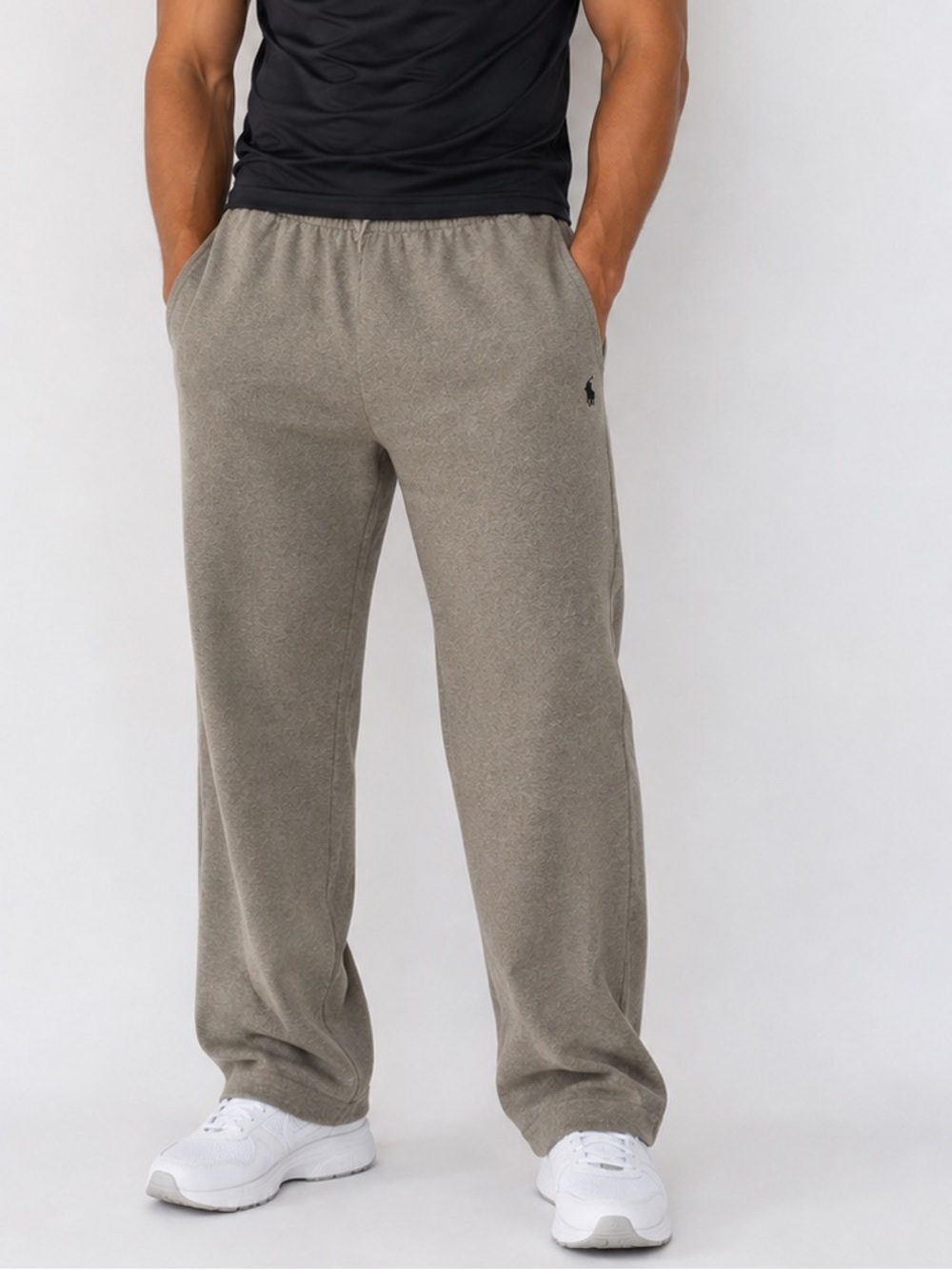 Polo Ralph Lauren straight sweatpants tan size Medium